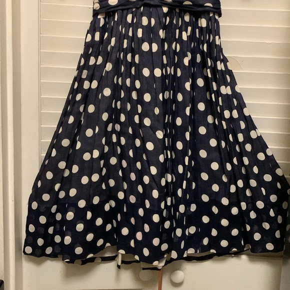 Authentic Vintage 1950s Suzy Perette New York Polka Dot Dress - Picture 3 of 12
